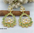Rajwadi Matt Earring Sku-1018 rchiecreation