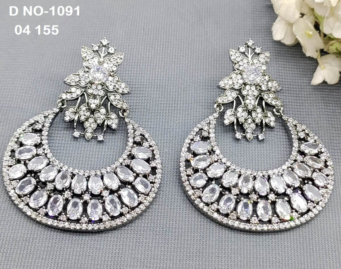 Victorian American Diamond Earing SKU-1091 C1 rchiecreation