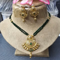 Antique golden long Necklace Sku 15105 D3 rchiecreation