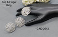 Cz Ad Rodium Tops & Finger Ring Sku 2042 rchiecreation
