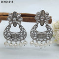 Victorian Polki Kundan Earring Sku-218 rchiecreation