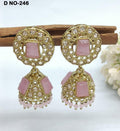 Polki jhumki  Mehndi Earring Sku-246 A4 rchiecreation