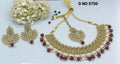 Polki Necklace Mehndi Set Sku-5750 B1 rchiecreation