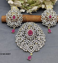 Cz ad Earring &Pendant Set Sku-6307 rchiecreation