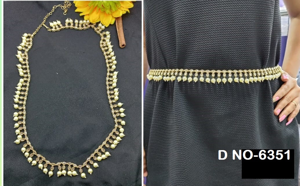 Mehandi  Polki Kamarpatta Sku- 6351 rchiecreation
