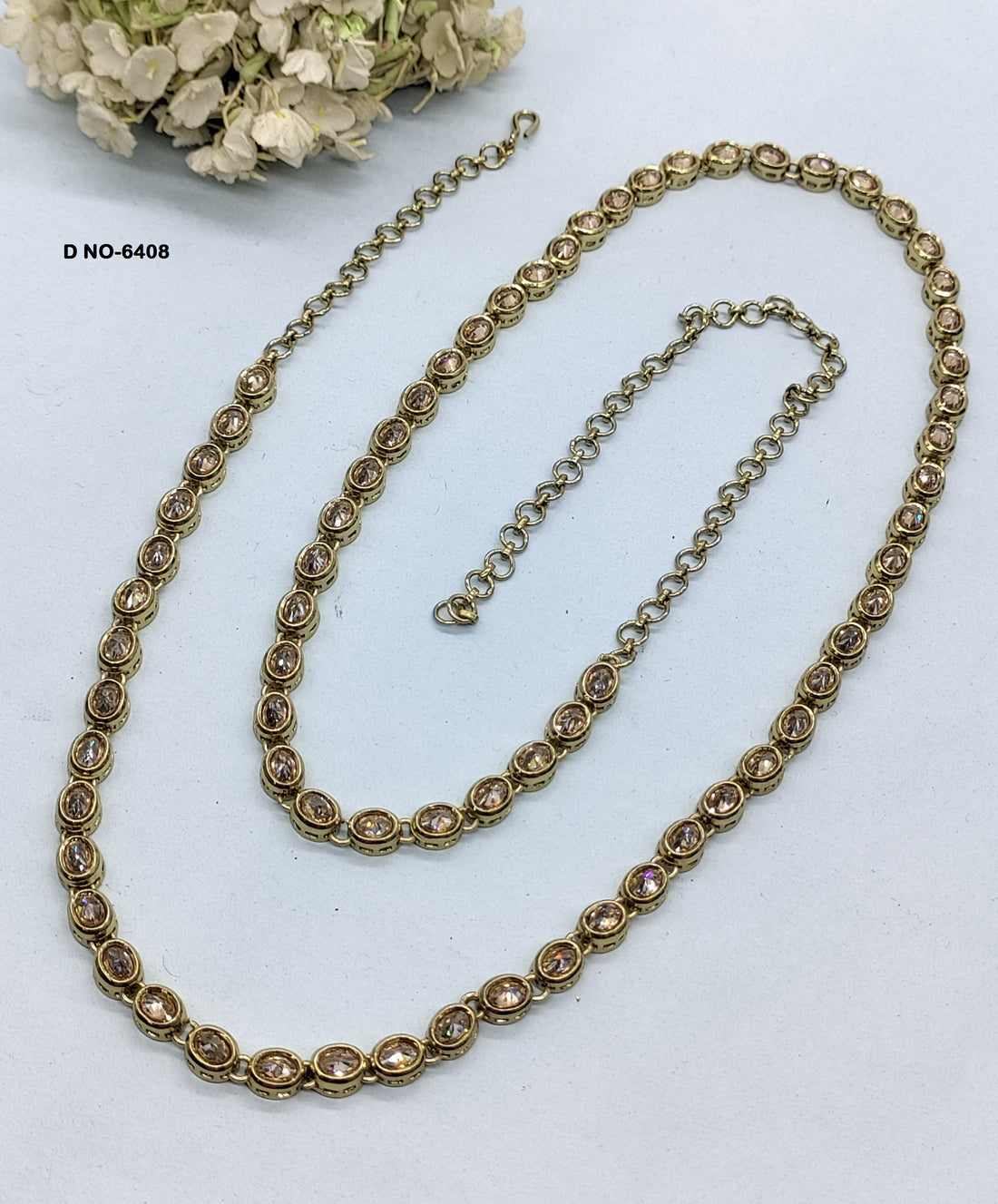 Mehandi  Polki Kamarpatta Sku- 6408 rchiecreation