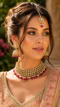 polki mehandi necklace set wholesale by Twini