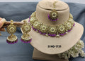 Polki Necklace Mehandi Set Sku- 1731 B2 rchiecreation