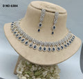 Ad Diamond Rodium Necklace Sku 6384 C3 rchiecreation