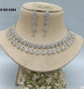 Ad Diamond Rodium Necklace Sku 6384 C3 rchiecreation