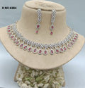 Ad Diamond Rodium Necklace Sku 6384 C3 rchiecreation