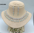 Ad Diamond Rodium Necklace Sku 6384 C3 rchiecreation