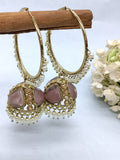 Polki Earring Mehndi Bali Jhumki Sku-568 E3 rchiecreation