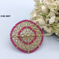 Polki Finger ring Sku 5897 rchiecreation