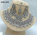 Polki Victorian Necklace set Sku 1678 rchiecreation