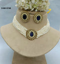Choker Mehandi Necklace Set Sku 5748 B1 rchiecreation