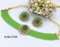 Polkii chocker necklace set Sku 5759 rchiecreation