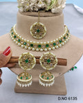 Polki Choker Mehandi Set Sku-6135 B4 rchiecreation