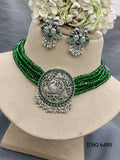 Pearl Victorian Choker Necklace Sku 6489 rchiecreation