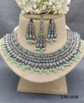 Polki Victorian Necklace Set Sku 5958 rchiecreation