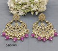 Polki Mehandi Earing Sku-945 E1 rchiecreation