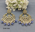 Polki Mehandi Earing Sku-945 E1 rchiecreation