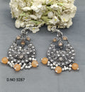 Polki Victorian Earrings Sku 5287 rchiecreation
