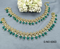 Polki payal Flexible Anklet Mehandi Sku-6063 E2 rchiecreation