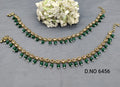 Polki Mehandi Flexible Anklet Sku 6456 rchiecreation
