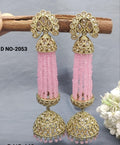 Polki Earring Mehndi Sku 2053 A1 rchiecreation