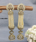 Polki Jhumki Earrings Sku-2054 rchiecreation