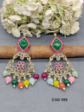 Polki Mehandi Earring Sku 988-A rchiecreation