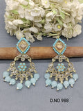 Polki Mehandi Earring Sku 988-A rchiecreation