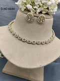 Polki Mehandi Chokar Necklace Sku 6544 rchiecreation