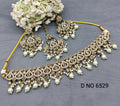 Polki Mehandi Chokar Necklace set for 6529 rchiecreation