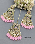 Polki Mehandi Earring & Tica Sku 2104 rchiecreation