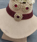 Polki Mehandi chokar Necklace Sku 6583 rchiecreation