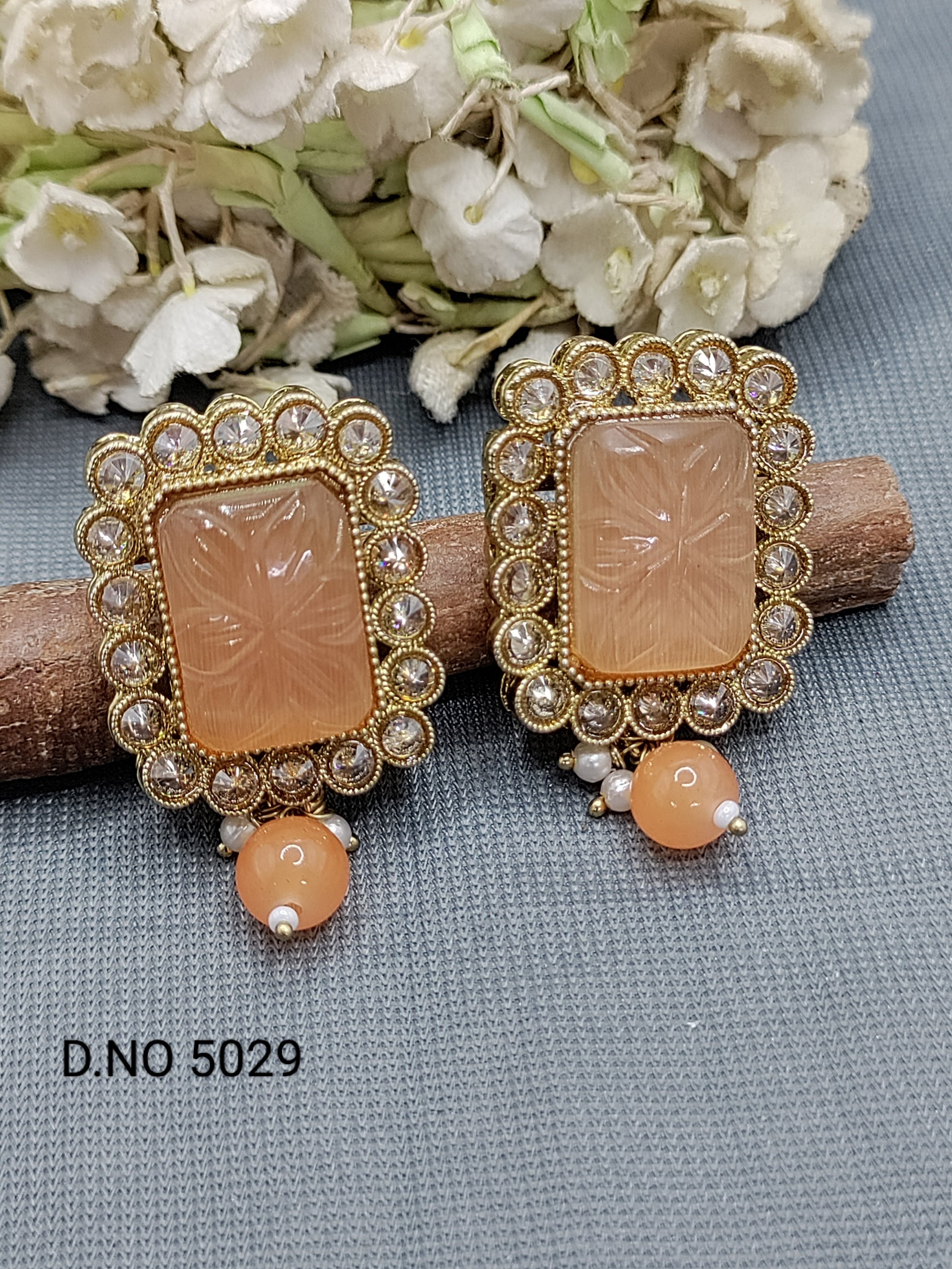 Tops And Stud Earrings Sku- 5029 E3 rchiecreation