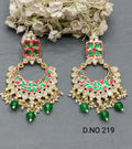 Tiyani Kundan Earring Sku-219 D2 rchiecreation