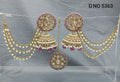 Mehndi Polki Jhumki Earring-Tica Sku -5363 A4 rchiecreation