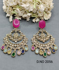 Polki Mehandi Earring Sku -2056 A2 rchiecreation