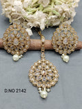 Polki Mehandi Earring & Tica Sku 2142-A rchiecreation