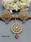 Polki Mehandi earring & Tica Sku 2142 rchiecreation