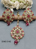 Polki Mehandi earring & Tica Sku 2142 rchiecreation