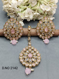 Polki Mehandi earring & Tica Sku 2142 rchiecreation