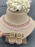 Polki Mehandi Necklace Set Sku 6055 rchiecreation