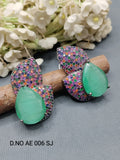 Cz Ad Victorian Earrings Sku AE 006 SJ rchiecreation