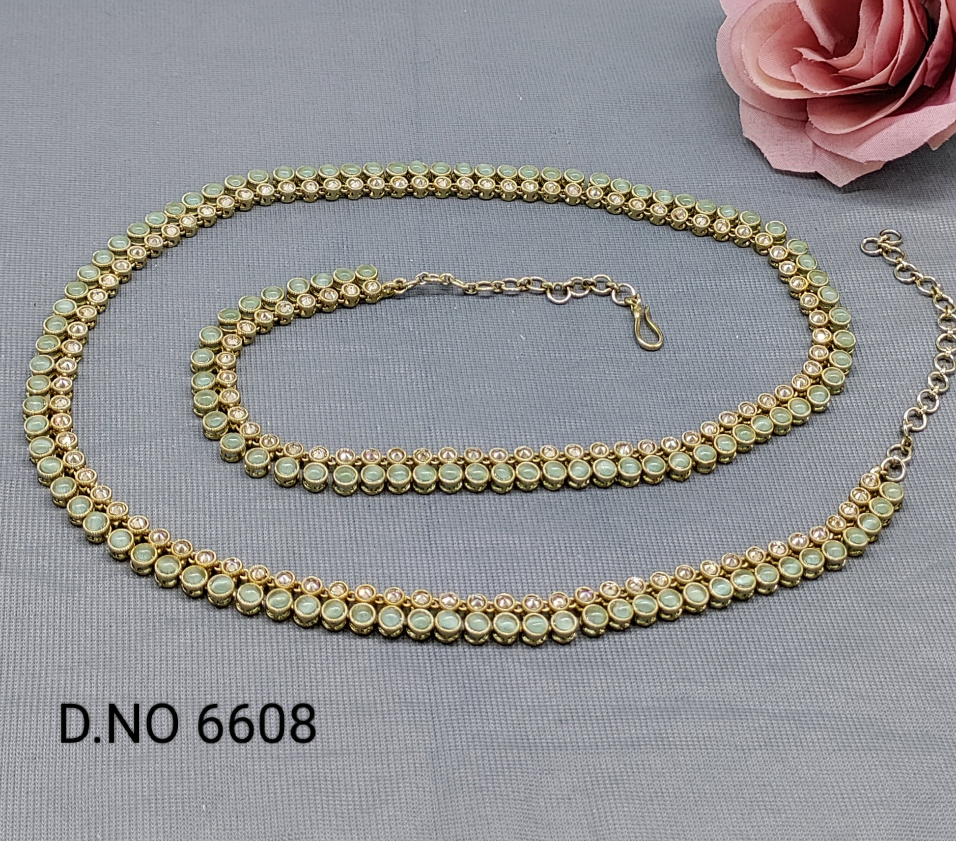 Polki Mehandi anklet/Payal Sku 6608 rchiecreation