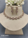Polki Mehandi Necklace Set Sku 6603 rchiecreation