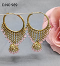 Mehandi pearl Bali Jhumki Sku 989 rchiecreation